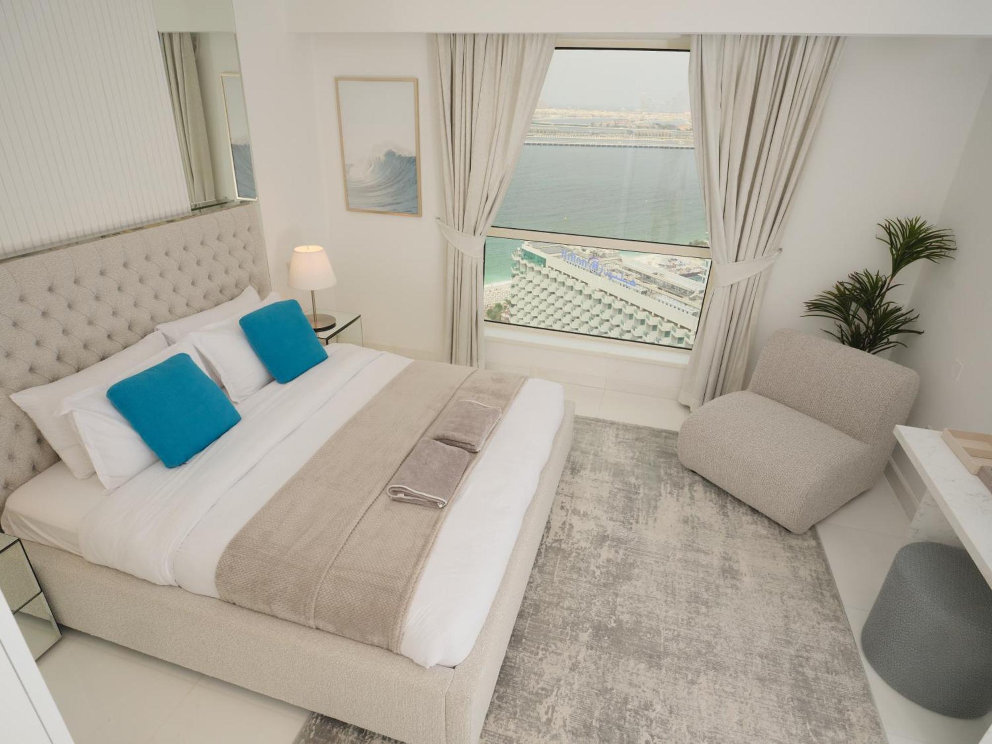 Jbr Beachfront Luxe Apartment All Rooms Sea Facing Дубай Экстерьер фото