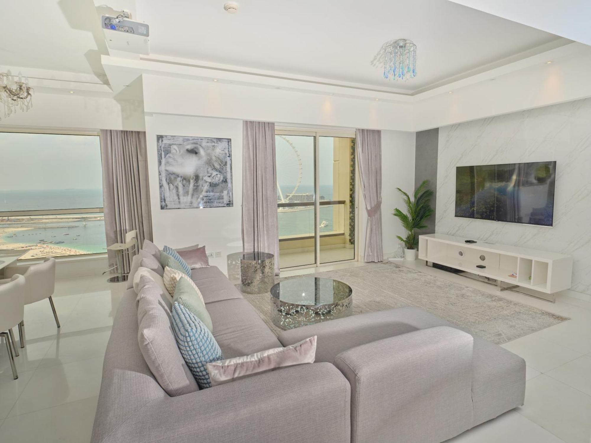 Jbr Beachfront Luxe Apartment All Rooms Sea Facing Дубай Экстерьер фото