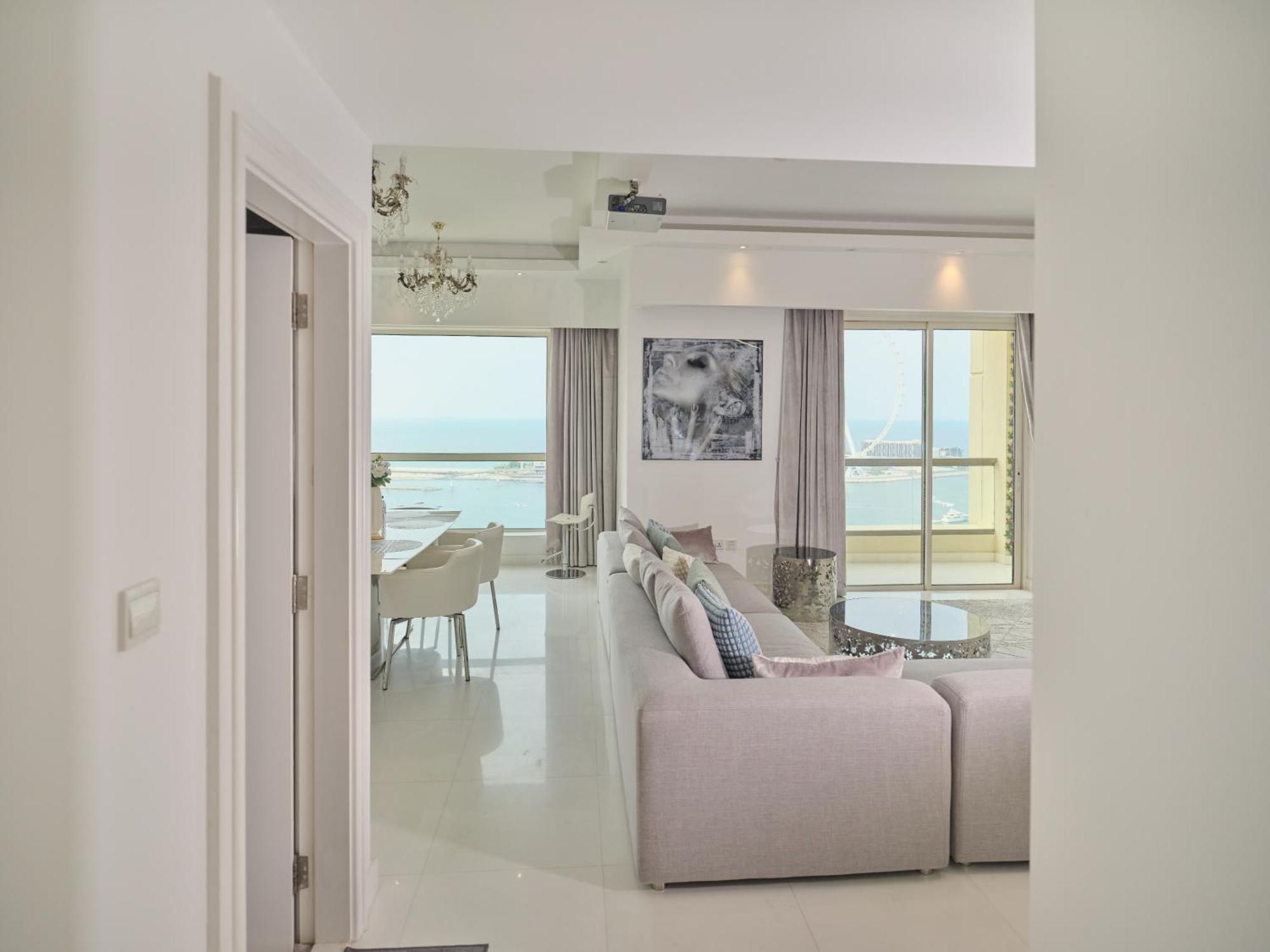 Jbr Beachfront Luxe Apartment All Rooms Sea Facing Дубай Экстерьер фото